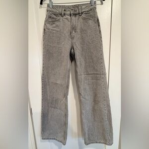 H&M Light Gray Denim Pants